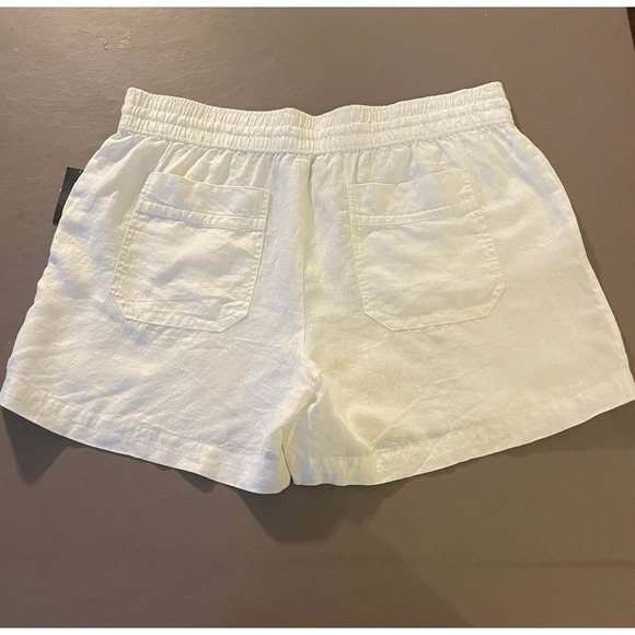 NWT!  Lord & Taylor Casual Linen Shorts - Picture 7 of 12